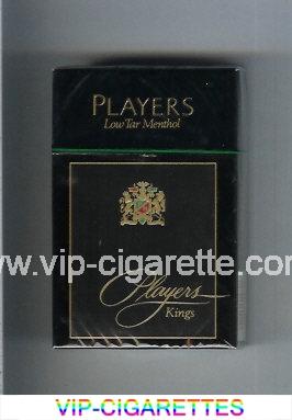 Players Low Tar Menthol cigarettes hard box