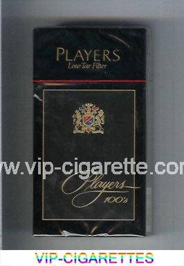 Players Low Tar Filter 100s cigarettes hard box