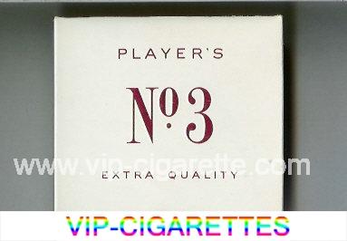  In Stock Player's No 3 Extra Quality cigarettes wide flat hard box Online
