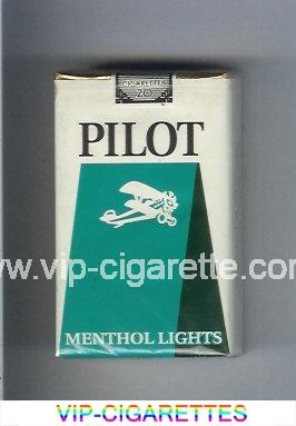 Pilot Menthol Lights cigarettes soft box