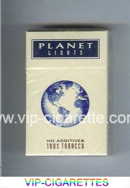 Planet Lights cigarettes hard box