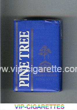 Pine Tree Golden Lights cigarettes soft box