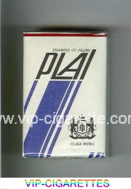 Plai white and blue cigarettes soft box