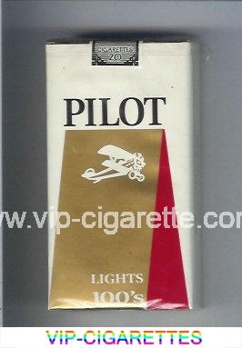 Pilot Lights 100s cigarettes soft box