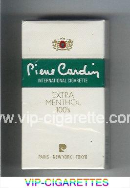 Pierre Cardin Extra Menthol 100s cigarettes hard box