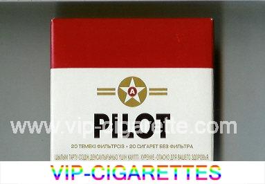 Pilot cigarettes wide flat hard box