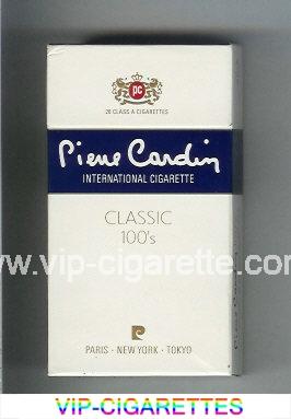 Pierre Cardin Classic 100s cigarettes hard box