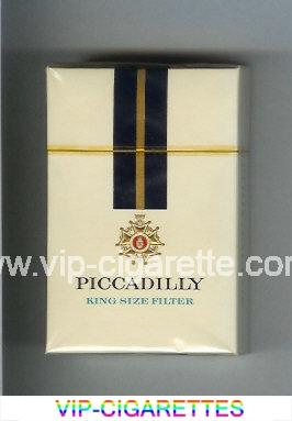 Piccadilly King Size Filter cigarettes hard box