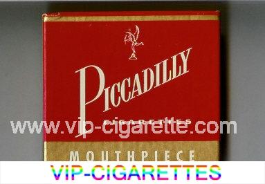 Piccadilly Cigarettes Mouthpiece wide flat hard box