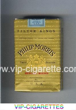 Philip Morris Special Blend gold cigarettes soft box