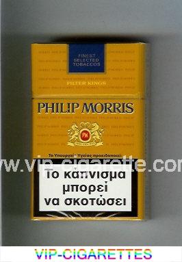 Philip Morris brown cigarettes hard box