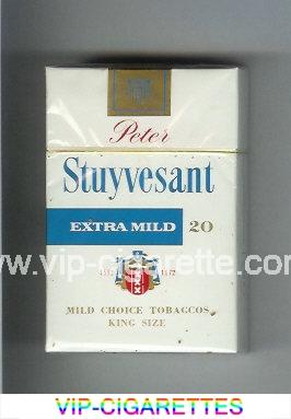 Peter Stuyvesant 1592 - 1672 Extra Mild cigarettes hard box