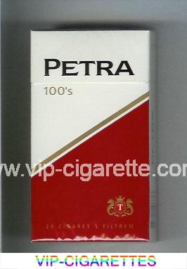 Petra 100s cigarettes hard box