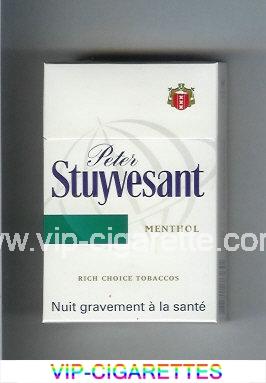 Peter Stuyvesant Menthol cigarettes hard box
