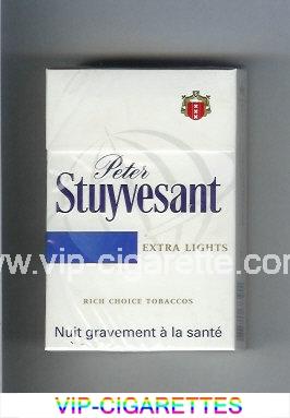 Peter Stuyvesant Extra Lights cigarettes hard box