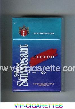 Peter Stuyvesant Filter blue cigarettes hard box