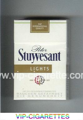 Peter Stuyvesant Lights cigarettes hard box