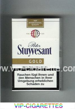 Peter Stuyvesant Gold cigarettes hard box