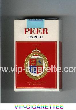 Peer Export red and white cigarettes soft box
