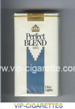 Perfect Blend 100s Ultra Lights cigarettes soft box