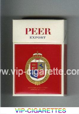 Peer Export red and white cigarettes hard box