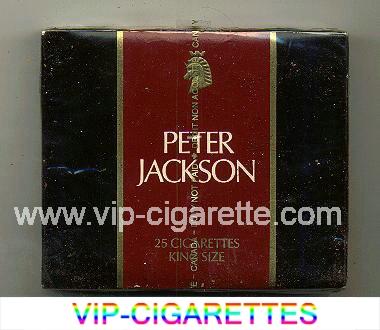 Peter Jackson Filter King Size 25 cigarettes wide flat hard box