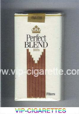 Perfect Blend 100s Filters cigarettes soft box