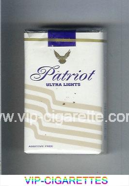 Patriot Ultra Lights cigarettes soft box