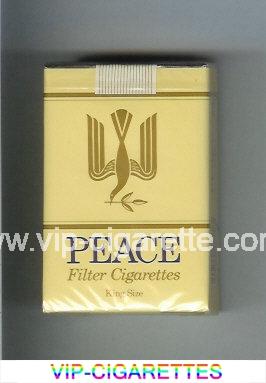 Peace yellow cigarettes soft box