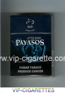 Payasos Desde 1936 After Hours cigarettes hard box
