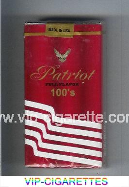 Patriot Full Flavor 100s cigarettes soft box