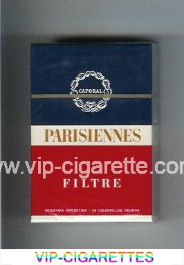Parisiennes Filtre cigarettes hard box