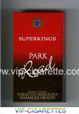 Park Road SuperKings 100s cigarettes hard box