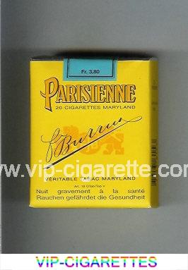 Parisienne F.J. Burrus cigarettes soft box