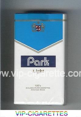 Park Light 100s cigarettes soft box