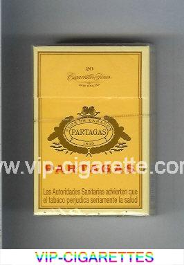 Partagas 1845 yellow cigarettes hard box