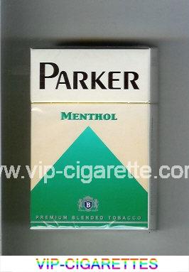 Parker Menthol cigarettes hard box