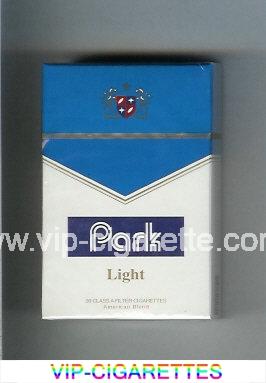 Park Light cigarettes hard box