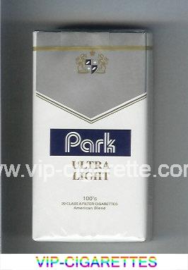 Park Ultra Light 100s cigarettes soft box