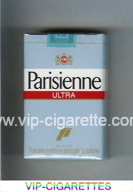 Parisienne Ultra blue cigarettes soft box