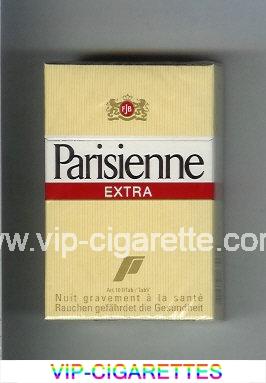 Parisienne Extra yellow cigarettes hard box