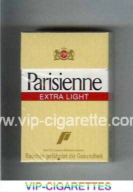 Parisienne Extra Light cigarettes hard box