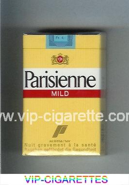 Parisienne Mild yellow cigarettes soft box