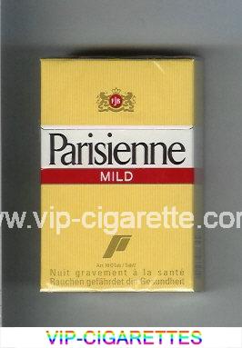 Parisienne Mild yellow cigarettes hard box