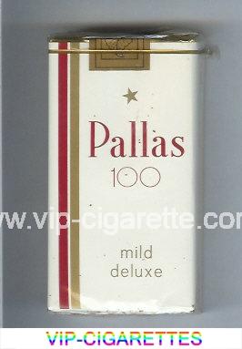 Pallas Mild Deluxe 100s white cigarettes soft box