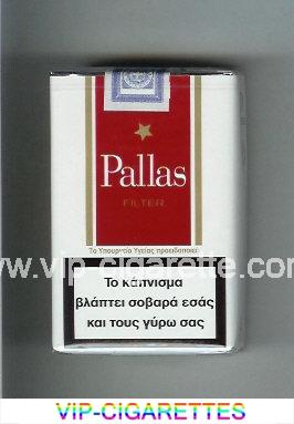 Pallas Filter white and red cigarettes soft box