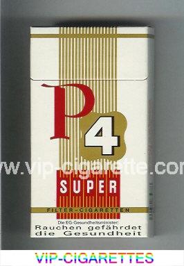  In Stock P4 Super 100s cigarettes hard box Online