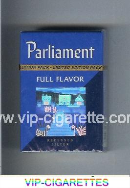 Parliament Full Flavor hologram with stairs cigarettes hard box