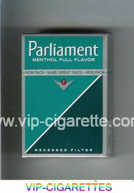 Parliament Menthol Full Flavor cigarettes hard box