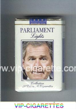 Parliament Lights design with George Bush cigarettes